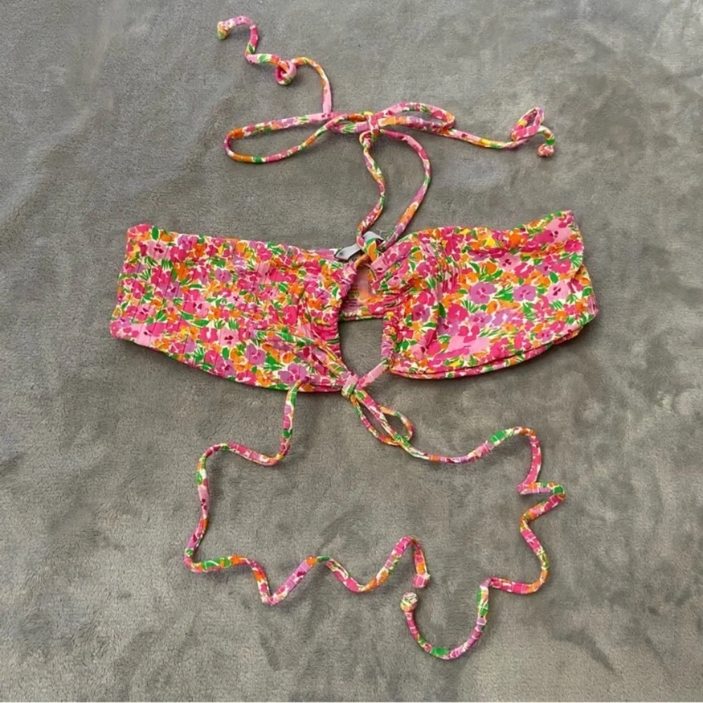 New! For love and lemons Sidra floral bikini top 24406_5